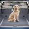 Hundegitter Auto,116cm Breite Trenngitter Kofferraum für 3 Reihe Sitze & Laderaum, Langlebige Laderaum Hundenetz Auto Kofferraum mit Durchsehen Netz Masche für Kleine SUV & Fahrzeuge Oder Hatchback