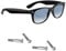 HiCycle2 Juego de 4 tornillos de repuesto plateados para gafas de sol Ray-Ban Aviator New Wayfarer RB2140 RB2168 RB4168 (juego de 4 unidades)