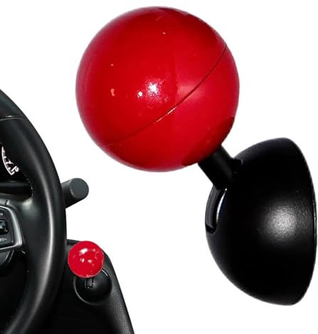 Auto Druckschalter Starthebel, Car Push to Start Button Rocker, Startknopf Wippe für Auto, Auto Ein Knopf Starthebel, Automotive One-Touch Start Button Starter Cover Decorative (Rot)