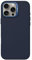 DECODED Silicone Case for iPhone 16 Pro Max, Premium Soft-Touch, Antibacterial Coating, MagSafe Compatible, Drop Protection, Scratch Resistant, Metal Buttons, Air Blue