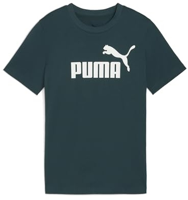 Puma Jungen No. 1 Logo Tee B Hemd, Grünes Gelände, 176 EU
