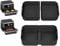 Air Fryer Accessories, Silicone Air Fryer Liner 3 Pack, Permium 10cm High, Ninja Large Dual Air Fryer Liners, Reusable Air Fryer Liners, for Ninja 10.4L Foodi Flexdrawer AF500UK, AF500UKCP