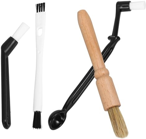 ULTECHNOVO 4pcs Coffee Machine Cleaning Brush Small Cleaner Brush Bristles for Espresso Maker for Coffee Machine Scenario