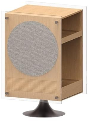 YCLiyaoEu202511 tea table Rotatable Sofa Side Table Open Storage Cabinet Living Room Speaker Bedroom Nightstand Coffee Tables