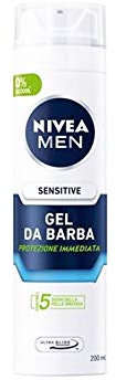 3 x Nivea Gel à Raser Men – Sensitive – 200 ml