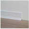 Battiscopa in PVC co-estruso altezza 8cm lunghezza 2,50mt Pvc Line Profilpas - Finitura: BIANCO RAL 9010