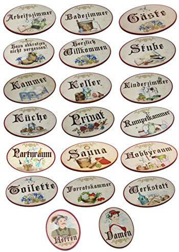 Türschild Hinweisschild Türdekoration Holzschild Namenschild aus Holz und bunt