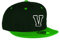 MFAZ Morefaz Ltd Jugend Baseball Kappe Kinder Mütze Basecap Mädchen Junge Twill Snapback (V)
