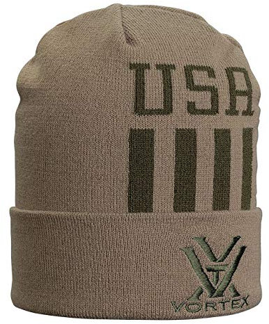 Vortex Herren USA Strickmütze Olive, Einheitsgröße