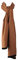 PB Pietro Baldini Seidenschals für Damen und Herren - Unicolor Schal aus 100% Seide für Herbst und Winter - 30 x 180 cm Beige Braun