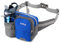 buffup®Bauchtasche mit flaschenhalter,hüfttasche Sport für Outdoor hundetraining Radfahren wandern Laufen,gürteltasche Damen Herren groß blau