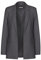 PIECES Pcbozzy Ls Loose Blazer Noos Bc, Blazer Mujer, Gris (Magnet), S