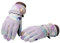 Handschuhe Damen Skihandschuhe Damen Touchscreen Winter Flauschige Thermo Wasserdicht Winddicht Fleece Warme Handschuhe Schnee Outdoor Sport Ski Snowboard Lauf Joggen Fahrrad MTB Motorrad Violett