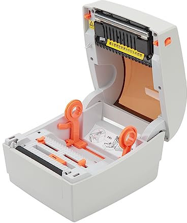 Bluetooth Thermoetikettendrucker,Universal HD Ticketdrucker Labeldrucker MIT LEHR-CDund USB-Kabel für Büro Zuhause,22 x 18 x 17 cm (EU)