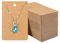 200 Pièces Boucles d'oreilles Suspendre Cartes, Cartes de Présentation de Bijoux 6 x 9cm, Carte D'affichage de Boucle d'oreille, Cartes de Boucle d'oreille en Papier Kraft, pour d'oreilles Colliers