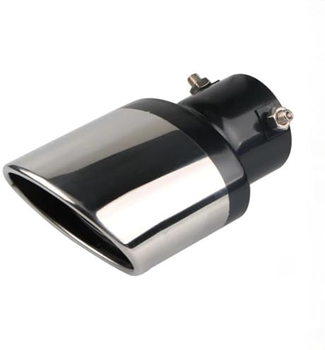 Auto Auspuffrohr Für Fiat Für Panda Für Bravo Für Punto Für Linea Für Croma 500 595 Auto Auspuff Spitze Rohre Abdeckungen Auspuffblende Blenden (Color : Straight)