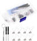 WOFASHPURET 1set Glasses Repair Kit Screws Nose Pads and Accessories for Eyeglasses and Sunglasses Convenient Tool Repairs