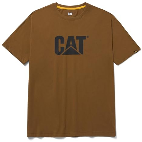 Caterpillar Trademark Logo T-Shirt Bronze XXX-Large XXX-Large Shirts & Tops