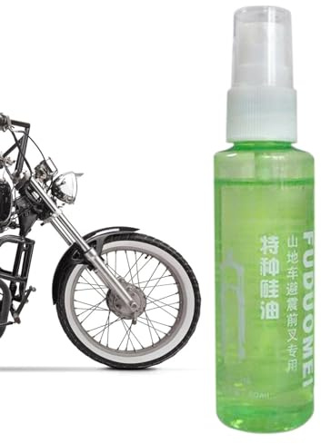 Olio per forcella ad alte prestazioni, olio per ammortizzatori e forchette, grasso ammortizzatore per prestazioni migliorate, 60 ml, lubrificante Forkboost, facile da applicare, riduce l'attrito
