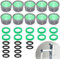 OIGWBPH 20 pezzi Aeratori per rubinetto,di ricambio per aeratore per rubinetto con guarnizione,aeratori per rubinetto con limitatore di flusso,filtro per risparmio idrico,limitatore di flusso per