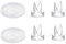 Silicone Breast Pumps Part Duckbill Valves & Diaphragms Nursing Mother Essential Best Performances Breast Pumps Spares