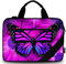 Mibbxea 14,5 15 15,6 Zoll Canvas Laptoptasche,Messenger Tasche,Einzelne Schultertasche mit verstellbarem Gurt,Reisetasche,Schützende Tragetasche für Computer,Ultrabook,Netbook (Großer Schmetterling)