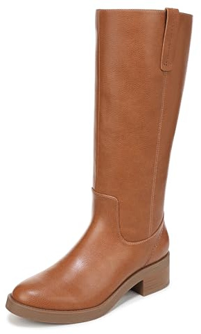 LifeStride Women's Brinley Fashion Boot Caramel Wide Calf 7 M