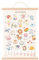 Mutzauber® ABC Poster für Kinder A3 30x40 cm Deko Alphabet Zahlen Buchstaben Geschenk Wanddeko Kinderzimmer für Einschulung Grundschule Vorschule inkl. Bilderleiste (inkl. Bilderleiste)