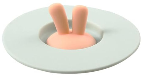 Cup Lids Silicone, Creative Flexible Mug Ear Cover, Elastic Material, Heat Resistant Silicone Drink Lids for Coffee and Tea, Fun and Functional Beverage Accessories, 10x10x3cm