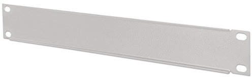Intellinet Blindabdeckung 25,4 cm 10 1 HE ( verdeckt ungenutzte Bereiche in 10-Schränken ) Metall grau 714945
