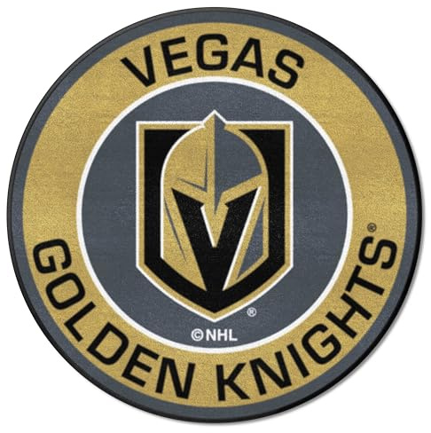 FANMATS NHL Vegas Golden Knights NHL-Vegas Knightsroundel Matte, Team-Farbe, Einheitsgröße