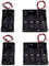 LAMPVPATH (Pack of 4) AA Battery Holder Bundle 2Pcs 2 X 1.5V AA Battery Holder with Leads, 2Pcs 4 X 1.5V 4 AA Battery Holder