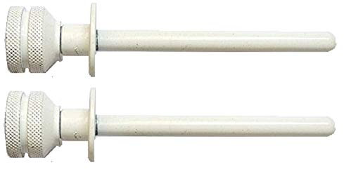 Ferpasa Pasador Seguro 2UDS - Dispositivo de seguridad para ventanas - Blanco - Acero - WINDOW SHADE