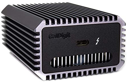 CalDigit Connect 10G - Adattatore Ethernet Thunderbolt 3 a 10Gb per Mac e PC