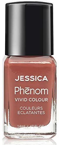 JESSICA Phenom Vivid Colour Nail Polish | Long-Lasting Gel-Like Nail Polish | No UV Light Needed | Vivid & Pigmented Colours | Empire State | 14 ml