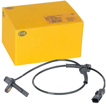 HELLA 6PU 012 679-911 ABS Sensor - Raddrehzahl - 2-polig - Kabel: 640mm | Kompatibel mit: RENAULT MASTER III Bus, MASTER III Kasten, MASTER III Pritsche/Fahrgestell