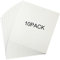 10 Pcs Kiln Paper Ceramic Fiber Paper 11 x 12 x 0.12 in High Temperature Ceramic Temp Gasket Material Paper White Insulation Paper Fireproof Microwave Kiln Papers Sheet for Glass Fusing(0.12 in)