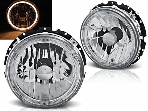 CR-Lights Angel Eyes Scheinwerfer für VW Golf I chrom 05.1974-07.1983