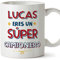 MUGFFINS Tazas Personalizadas para CAMIONERO hombre - En Español - Eres Súper - 11 oz / 330 ml - Regalo Personalizable original y divertido