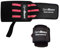 GymBeam Fascette Palestra per Polsi, Polsiere Palestra in Materiale Elastico e Morbido, Polsini Palestra con Velcro, Stabilizzatore per Articolazioni, Misura Universale, 2 Pezzi