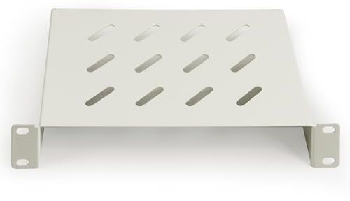 LINK Regal 1U für Schränke Rack 10 Zoll 150 mm Farbe Grau