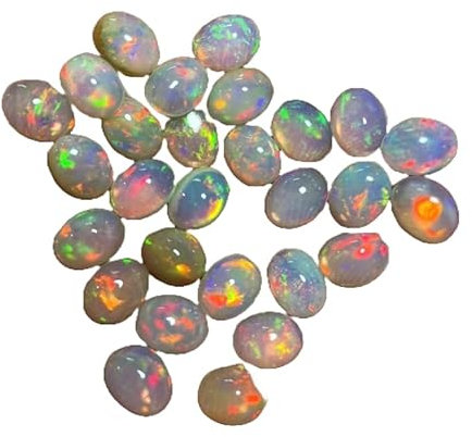 9x11MM Ethiopian Opal,1Pcs Cabochon AAA Quality Ethiopian Opal,1Pcs OVAL Cabochon Ethiopian Opal Cabochon Natural welo opal multi fire opal loose Gemstone For Jewelry Making OPAL-1707
