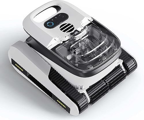 OOTDAY Poolroboter, Poolroboter Boden Und Wand für Aufstellpool/Außenpool bis zu 200 ㎡, DREI Modelle Poolroboter Akku für Boden, Wasserlinien und Wandreinigung, 180 Minuten Selbstlaufend