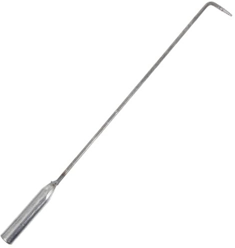 VANZACK Tisonnier De Cheminée Pour Foyer Avec Long Manche Accessoire D'outil De Cheminée Tisonnier De Cheminée Portatif Pour Camping Barbecue Feu De Camp Poêle À Bois Outils De Bois De
