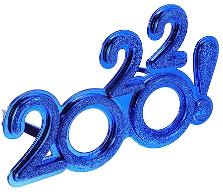 STOBAZA 1 Paar 2022 2022 Digitale Brille Partyzubehör Neuartige Sonnenbrille Partybrille Party-requisite Glitzernde Nye-brille Atzen Brille Weihnachten Kind Stk Geschenk