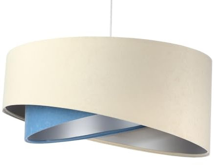 ONZENO Lightning Pendelleuchte Galaxy Nimbus Grand 2 60W LED IP 20 Modern Pendelleuchte für Innenraum Wohnzimmer, Wohnkultur, Büro, Küche, 50x23x23cm (Bunt)