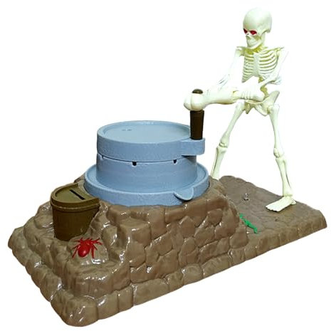 Fayemint 1 Stücke Skelett Geist Sparschwein, Halloween-geldbank, Halloween Motto Sparschwein, für,Schreibtischdekorationen und Totenkopfdekorationen verwendet