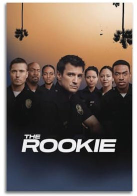 LGSMOUR The Rookie Poster, Filmfiguren-Album, hoher ästhetischer Wert, Wohn- und Schlafzimmer-Dekoration, wasserdichte Öl-Leinwand, kein Stanzen nötig, 30 x 45 cm, ungerahmter Stil 29