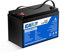 POWLAND Batteria LiFePO4 12V 100Ah con Oltre 6000 Cicli di Profondità,Batteria Litio 12V e di Protezione BMS e Schermo LED，Perfetta per Marine, Pannello Fotovoltaico, Casa (12V 100AH)
