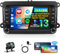 Inefala 7 Pollici Autoradio Android 15 per VW Golf 5 Golf 6 Skoda Polo Passat Tiguan Touran 2 DIN Schermo (2+64GB) con Wireless CarPlay Android Auto FM RDS GPS Bluetooth WiFi Comandi al Volante